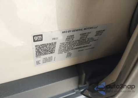 2021 Chevrolet Suburban 4Wd Lt from USA, damaged, VIN 1GNSKCKD6MR488612